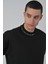 R-5680 Yaka Nakış Detaylı Oversize T-Shirt 5