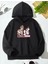 Siyah Blackpink Hayvanlı Hoodie 1