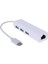 Xınqıus Küçük Masa Fanı USB Sessiz Elektrikli Fan Ayarlanabilir Kafa 3 Hız Gürültüsüz Taşınabilir Fan Şarj Edilebilir Fanlar (Yurt Dışından) 2