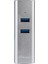 Masa Standı USB Soğutucu Soğutma Sessiz Fan Metal Sessiz Dokunmatik Anahtar Sessiz Fanlar Pc Dizüstü Bilgisayar Için Mini USB Şarj Fanı Beyaz Beyaz (Yurt Dışından) 2