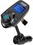 T10 Wifi Bluetooth Araç Kiti Fm USB Fm Transmitter %2b Araç Kiti Siyah 2