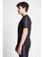 Siyah Çocuk Kısa Kollu T-Shirt 23B-3135 3