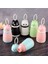 Panda Figürlü Cam Matara 380 ml Pembe 3
