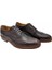 El Yapımı Deri Günlük Erkek Ayakkabı Koyu Kahve 2