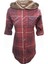 Rimoda 7407 Kadın Kaşmir Içi Kürklü Kapüşonlu Tunik - Bordo 1
