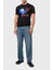 Baskılı Pamuklu Regular Fit Bisiklet Yaka T Shirt Erkek T Shirt S71GD1185 S23009 900 2