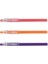Frixion Ball Stick Roller Silinebilir Jel Kalem 0.7 mm Mercan-Turuncu-Mor 1