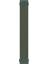 Garmin Vivoactive 4 Kordon, (Small Size, 135MM) Braided Solo Loop Band Koyu Yeşil 1