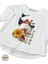 Mojo Kız Çocuk Baskılı Kısa Kol T-Shirt 35513 Ekru 4