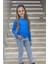 Mojo Unisex Slim Fit Dar Paça Kot Pantolon 2299 Kot Mavi 2
