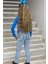 Mojo Unisex Slim Fit Dar Paça Kot Pantolon 2299 Kot Mavi 3