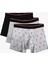 3'lü Boxer Seti Flamingo Baskılı 1