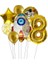 Galaxy Tema Parti Balon Seti 1