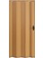 130 x 215 Meşe Renk Camsız Pvc Akordiyon Kapı - Frnakmodel-1-24 2