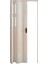 145 x 215 Akçaağaç Renk Camlı Pvc Akordiyon Kapı - Frnakmodel-1-61 3
