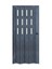 115 x 215 Antrasit Renk Camlı Pvc Akordiyon Kapı - Frnakmodel-1-87 2