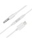 1 Metre Type-C To Aux Kulaklık Çevirici Dönüştürücü 3.5 mm Huawei Mate Xiaomi Samsung Note Galaxy S21 S20 Htc Google Pixel Redmi Uyumlu Type-C To 3.5mm Aux Audio Headphone Adaptör 1