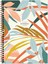 16.5X22.5 Çizgili Defter La Plume Flowers - Tropik 1