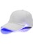 LED Işıklı Beyzbol Şapkası Erkek Dış Mekan Floresan Sunhat Stil: Renk: Beyaz Şapka Mavisi Işık (Yurt Dışından) 1