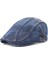 Erkekler / Kadınlar Dikiş Yıkanmış Denim Beret Boyut: Ayarlanabilir Koyu Mavi (Yurt Dışından) 2