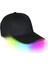 LED Işıklı Beyzbol Şapkası Erkek Dış Mekan Floresan Sunhat Stil: Şarj Edilebilir Renk: Siyah Şapka Renkli Işık (Yurt Dışından) 4