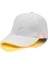 LED Işıltılı Beyzbol Şapkası Erkek Dış Mekan Floresan Sunhat Stil: Renk: Beyaz Şapka Sarı Işık (Yurt Dışından) 1