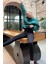 Yeşil Bisiklet Yaka Basic Sweatshirt MG1559 3