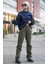 Lacivert Bisiklet Yaka Basic Sweatshirt MG1559 4