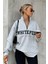Karmelanj Fermuar Detaylı Baskılı Sweatshirt MG1246 1