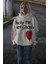 Beyaz Kapşonlu Oversize Sweatshirt MG903 3