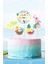 Summer Yaz Temalı Doğum Günü * Pasta Süsü Set (Kalın Kağıt) 1