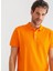 Polo Yaka Düz Turuncu Erkek T-Shirt LEGOLAS Y 1