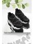 Siyah Streç Kadın Sneaker K01970009417 1