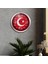 Cam Saat | Türk Bayrağı | ÇAP40CM 2
