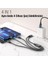 4in1 1 Metre Type-C, 2x iPhone Lightning, Micro USB Şarj ve Data Kablosu, 2A Halat Kablo 4