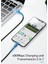 Ultra Hızlı 1 mt 18W Type-C To Iphone Şarj Kablosu Veri Aktarım Kablosu 3