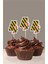 Iş Makinaları Temalı * 4 (Dört) Yaşında Cupcake Süsü '10LU 1