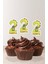Dinazor Temalı * 2 (Iki) Yaşında Cupcake Süsü '10LU 1