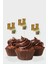 Safari Temalı * 4 (Dört) Yaşında Cupcake Süsü '10LU 1