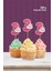 Unicorn Temalı * 3 (Üç) Yaşında Cupcake Süsü '10LU 1