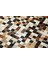 Çok Renkli Doğal Dana Derisi Patchwork Halı 120 x 180 cm 3