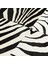 Zebra Desenli Dana Derisi Patchwork Halı 120 x 180 cm 3