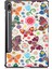 Custer Painted Tablet Leather Case For Samsung Galaxy Tab S8 Colorful Butterflies (Yurt Dışından) 3