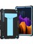 Samsung Galaxy Tab S7 T870 / T875 T-Şekilli Tutucu Kılıf Black+Blue (Yurt Dışından) 1