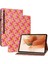 Texture Tablet Pu Case For Samsung Galaxy Tab S8 / Tab S7 Kırmızı Gül (Yurt Dışından) 1