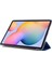 Samsung Galaxy Tab S7 / T870 Için Ipek Doku Deri Kılıf Blue (Yurt Dışından) 4