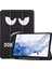 Three-Folding Tpu Tablet Case For Samsung Galaxy Tab S8 Büyük Göz (Yurt Dışından) 1