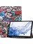 Three-Folding Tpu Tablet Case For Samsung Galaxy Tab S8 Duvar Yazısı (Yurt Dışından) 1