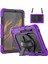 Zsunsky Shop Silikon + Pc Durumda Samsung Galaxy Tab S8 11 Inç SM-X700 Purple+Black (Yurt Dışından) 1