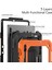 Silikon + Pc Durumda Samsung Galaxy Tab S8 11 Inç SM-X700 Orange+Black (Yurt Dışından) 3